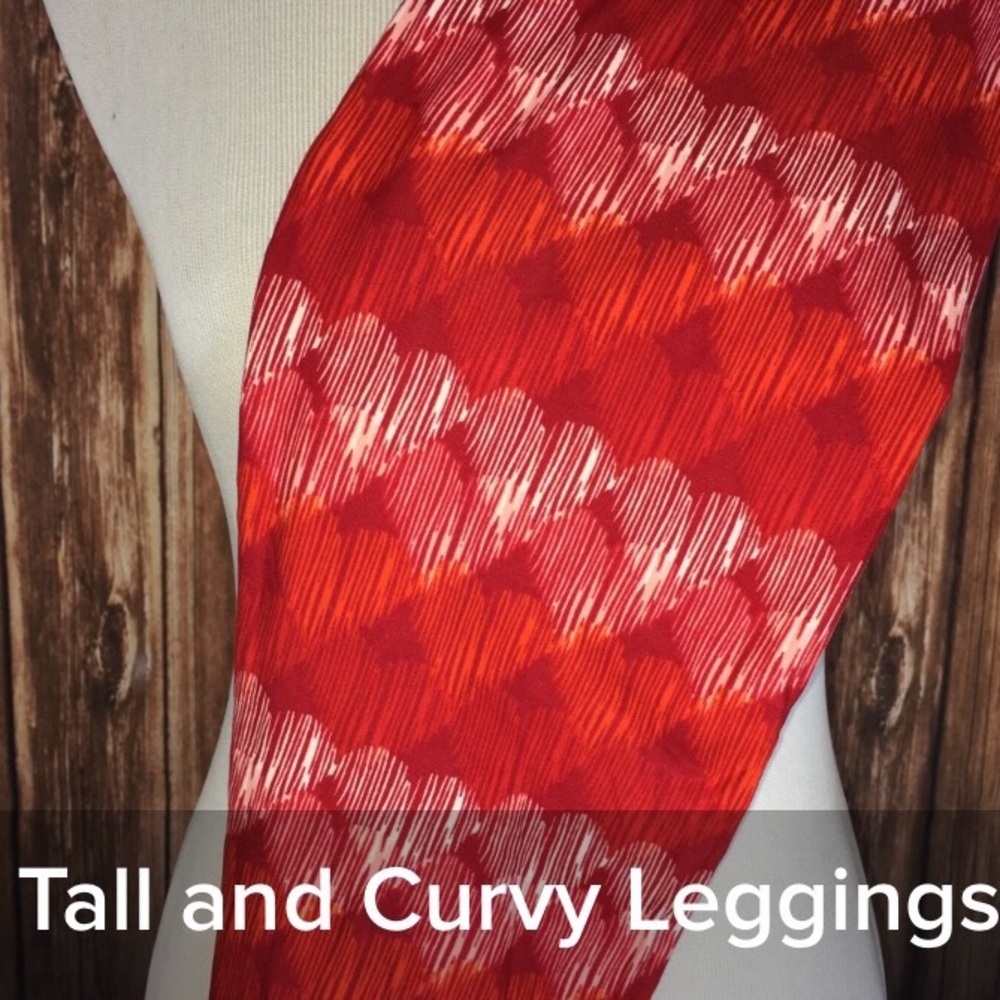 LuLaRoe Vday Leggings TC